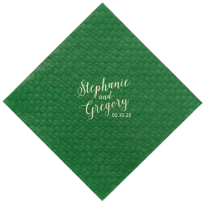 Wedding Couple Script Napkin 