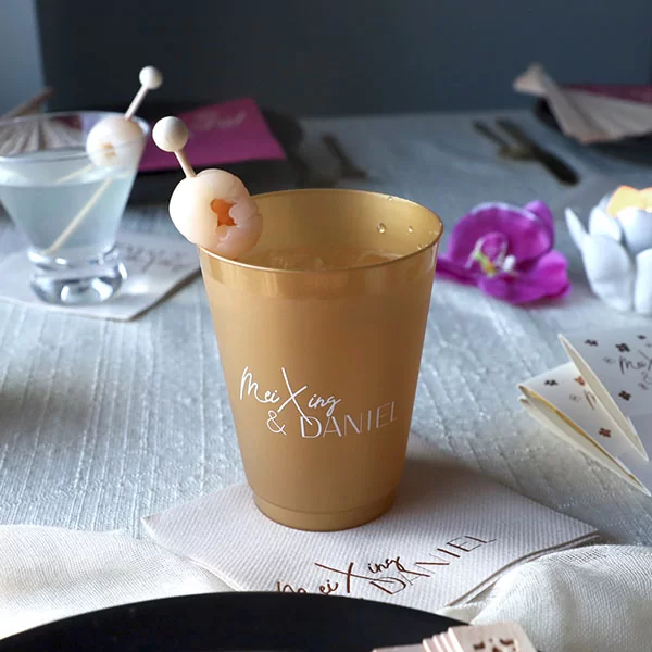  White Lotus Wedding Cup 