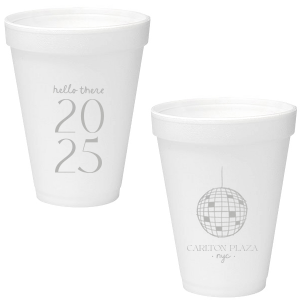 Cheers to the new year with the Hello New Year 2025 Cup! The trendy cup is perfect for holiday parties, available in a variety of sizes, styles and colors to best suit your party-going needs.