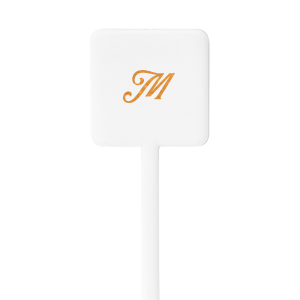 The Monogrammed Elegance Stir Stick features a sophisticated, one-sided design that showcases a single initial in an exquisite, art deco-inspired typeface. Add a dash of personalized flair to your beverages, making every sip an experience to remember. Ideal for lending a touch of refined style to any cocktail hour or special event.