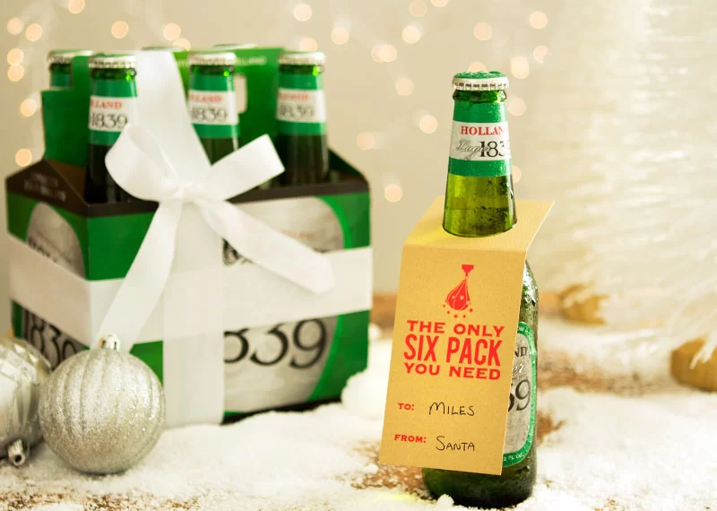 The Only Six Pack You Need beer christmas gift