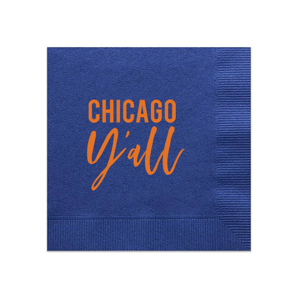 City Y'all Football Napkin