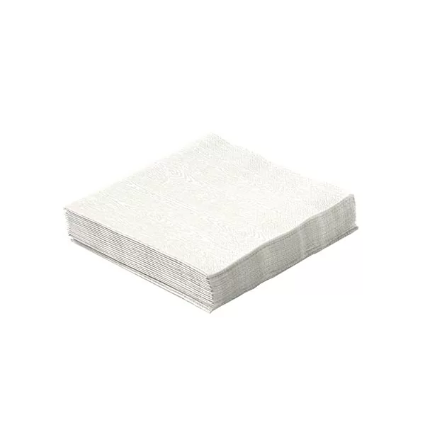 Wood Birch stack of napkins