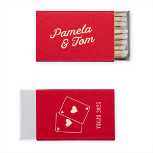 Vegas Baby Cards Matchbox