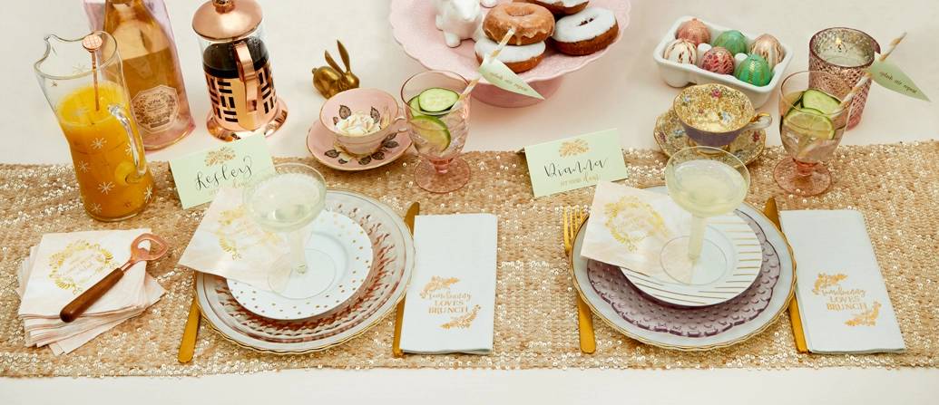 pretty easter table setting ideas