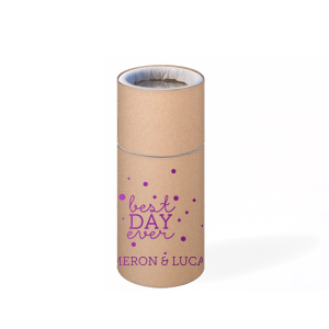 Pop open the joy with the  Best Day Ever Bubbles Matchbook, effusing 'Best Day Ever' amidst playful bubbles. The couple's names bubble up below, adding a sparkle of delight to your unforgettable celebration.