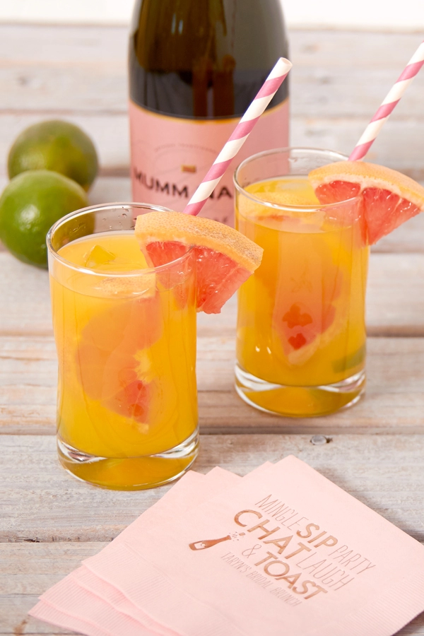 Sparkling Grapefruit Sangria with moscato recipe