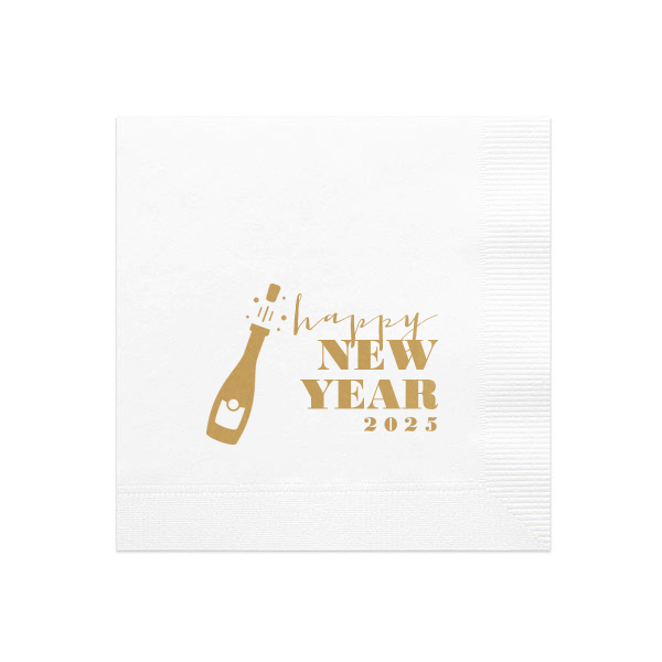 Our beautiful custom Soft Black Cocktail Napkin with Satin 18 Kt. Gold Foil has a Bubbly graphic and is good for use in Drinks and New Year's Eve themed parties and will look fabulous with your unique touch. Your guests will agree!