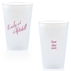 The ever-popular Fancy Names Cup can't be beat. Showcase your style in every detail of your party's theme!