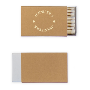 For the host or hostess with impeccable taste, these Modern Name Matches will elevate any gathering. The clean, minimalist design and personalized name add a touch of elegance to any setting.