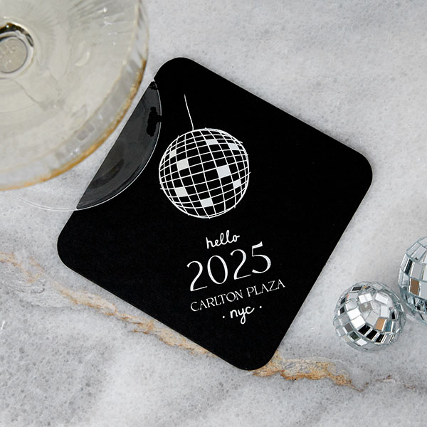 Hello New Year 2025 Coaster