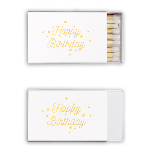 Birthday Classic Matchbox Retail | Personalized Party Retail Line | For ...