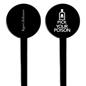 Poison Halloween Stir Stick