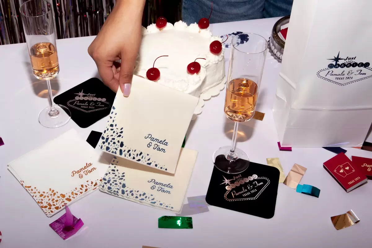 custom cocktail napkins