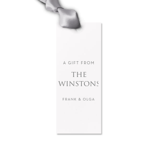 Add unique final touch to your gift with this amazing Gift Tag including your Family Name on it. It fits in every occasion and catch a lot of sights too! Surprise them in the best possible way! 