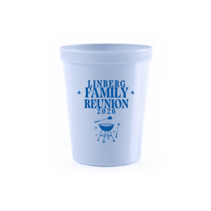 Unite and ignite at your family reunion with the Grill & Stars Family Reunion Cup, customizable with your family name and the event's date, and embellished with a classic grill and stars graphic. A perfect memento for a day of shared stories and barbecued delights.