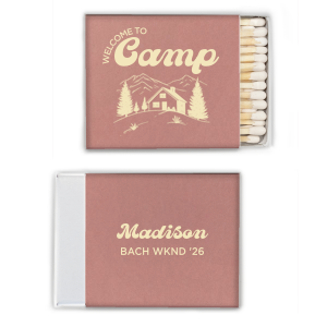 Welcome to Camp Bachelorette Matchbox