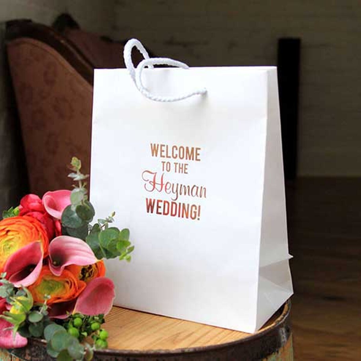 personalized wedding bags