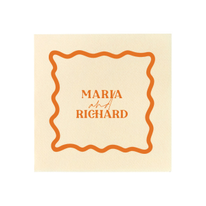 Pasta Party Names Napkin