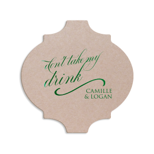 Don't Take My Drink Glam Coaster