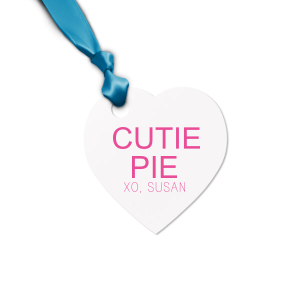 ForYourParty's chic Stardream Lavender Heart Gift Tag with Satin Plum Foil couldn't be more perfect. It's time to show off your impeccable taste.