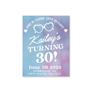 Meet ForYourParty's new popular Barbie Birthday Invitation that is designed especially for you. Invite your closest ones in style and enjoy the rest of your party with smile on your face!