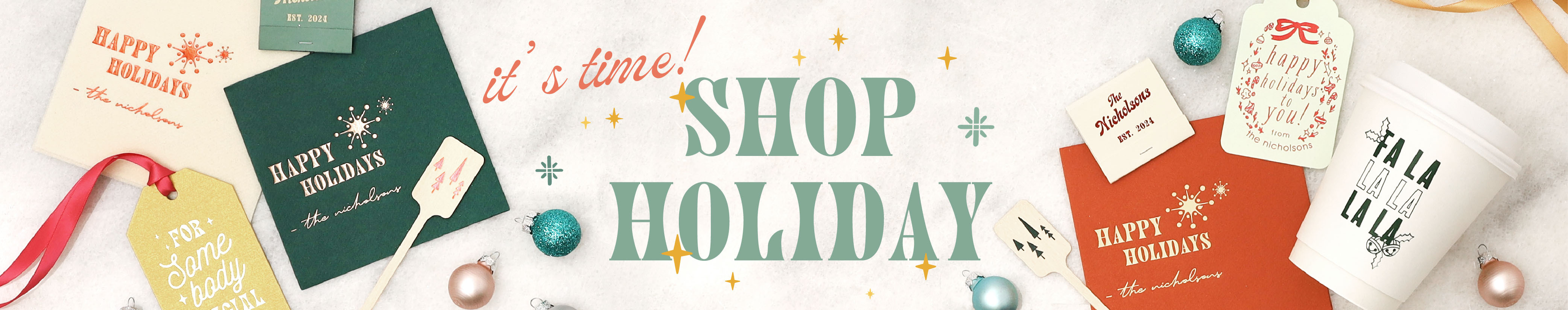 It's time! Shop holiday