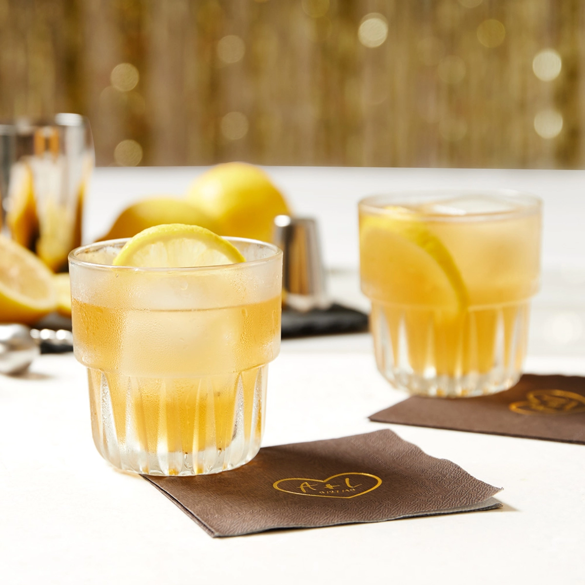 grapefruit whiskey sour fall cocktail recipe