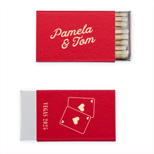 Vegas Baby Cards Matchbox