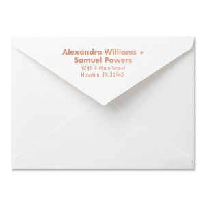 Our beautiful custom Matte Black Ink Invitation Envelope Digital with Matte Black Ink Digital Print Colors will look fabulous with your unique touch. Your guests will agree!