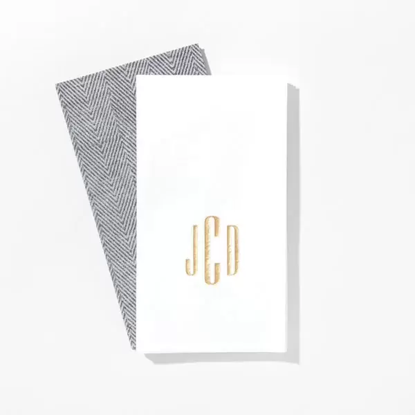 Paper Guest Towel (Foil)