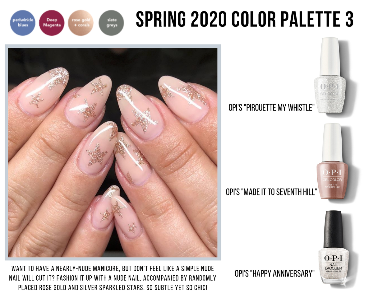 Sparkling Manicure Option for Spring Proposal Readiness