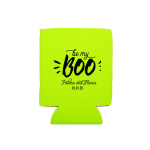Our custom Neon Green Flat Can Cooler with Matte Black Ink Cup Ink Colors couldn't be more perfect. It's time to show off your impeccable taste.