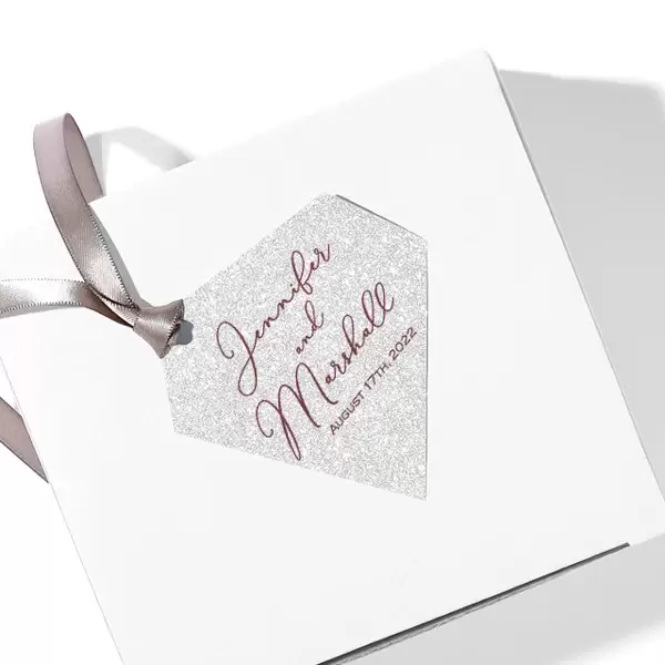 Diamond Jewel Gift Tag (Foil)