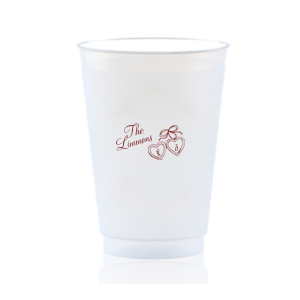 Show your ever-lasting commitment with the Heart Locket Cup. Whether for weddings, engagements or anniversaries, the highly stylish and sturdy drinkware is perfect for champagne or mixed drinks and is customizable in your choice of color and style to make your special party event is one to remember forever. 