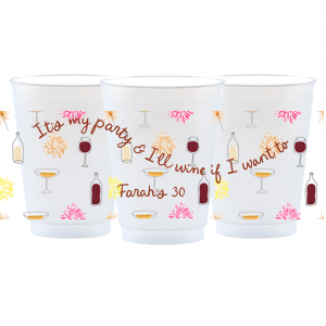 For when you're throwing the biggest party and you want everyone to know it, you can't get much better than the It's My Party Cup. The colorful screen-printed cup features customizable text to easily add a personal touch. Create a design as unique as you today!