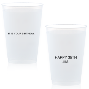 The Office Inspired Birthday Cup