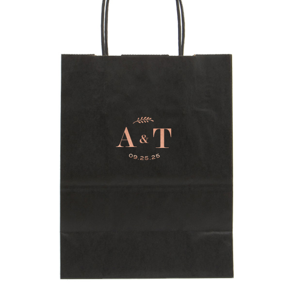 Contemporary Leaf Monogram Bag