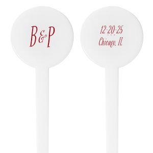 The ever-popular Shiny Rose Gold Rectangle Stir Stick with Shiny Rose Gold Foil couldn't be more perfect. It's time to show off your impeccable taste.