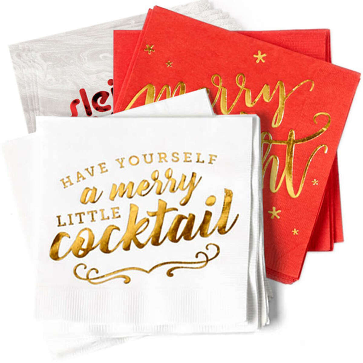Holiday Cocktail Napkin Packs