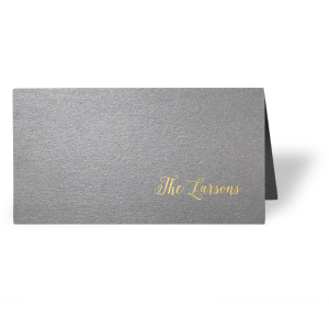 Script Last Name Place Card