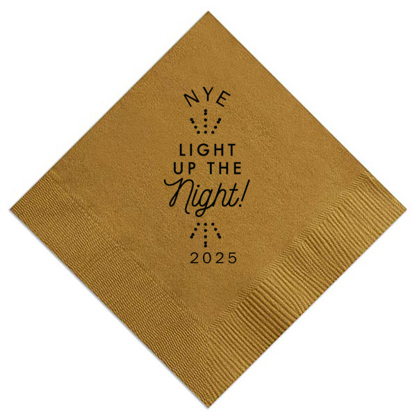 Light Up the Night NYE Napkin