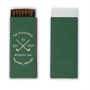 Family Name Tennis Matchbox