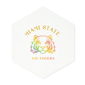 Show off your school spirit with our chic, custom coasters! Crafted from high-quality materials, you can personalize them with your school name or mascot. Ideal for rush events, sorority giveaways, and toga parties. Be the talk of Greek Week and protect your surfaces in style. A must-have for any proud student or alum!