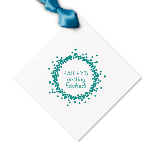The ever-popular Stardream Ivory Double Point Gift Tag with Satin Plum Foil Color has a Confetti Frame graphic and is good for use in Frames themed parties and couldn't be more perfect. It's time to show off your impeccable taste.