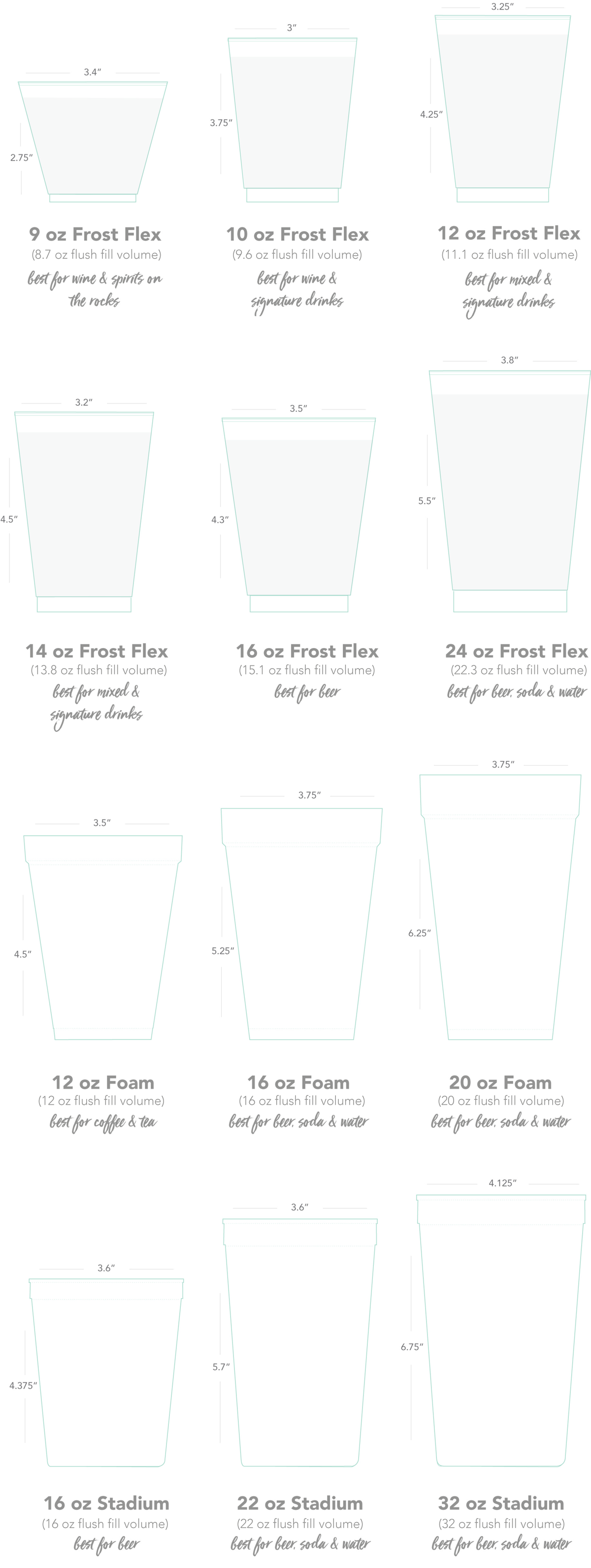 cup size guide