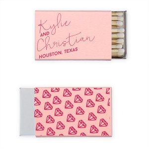 Romance Script Names Dazzling Diamonds Matchbox