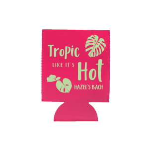 Tropical Bachelorette Can Cooler