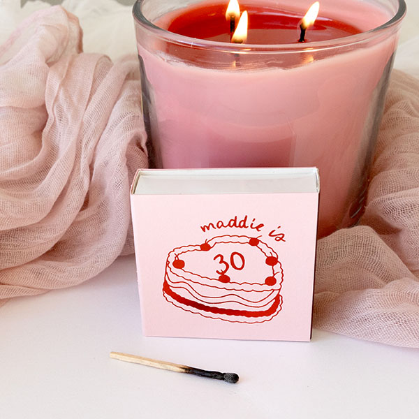 Cherry Cake Matchbox