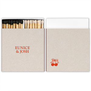 Cherry Pair Matchbox